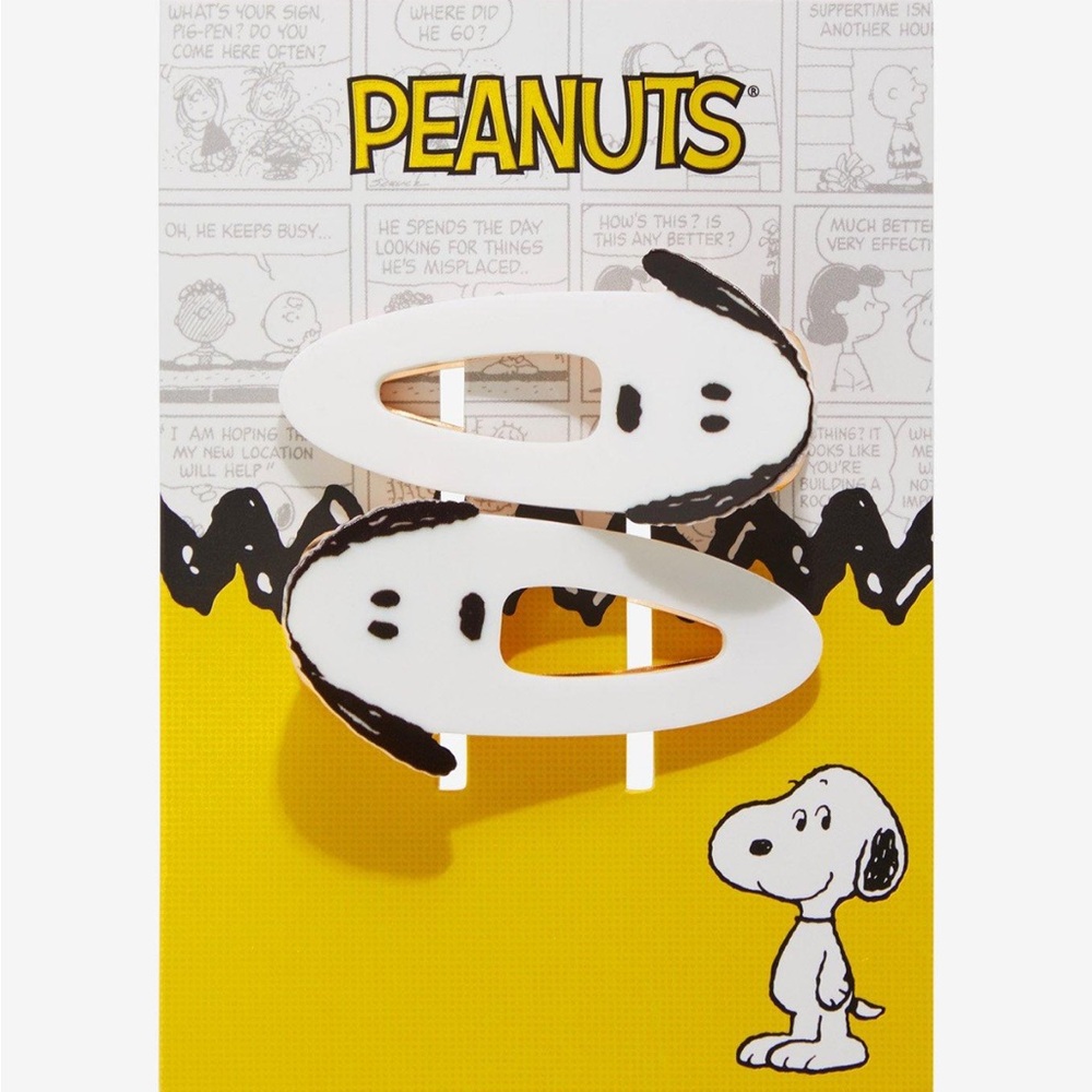 Peanuts Snoopy Hair Clips‎ Set Boxlunch Exclusive